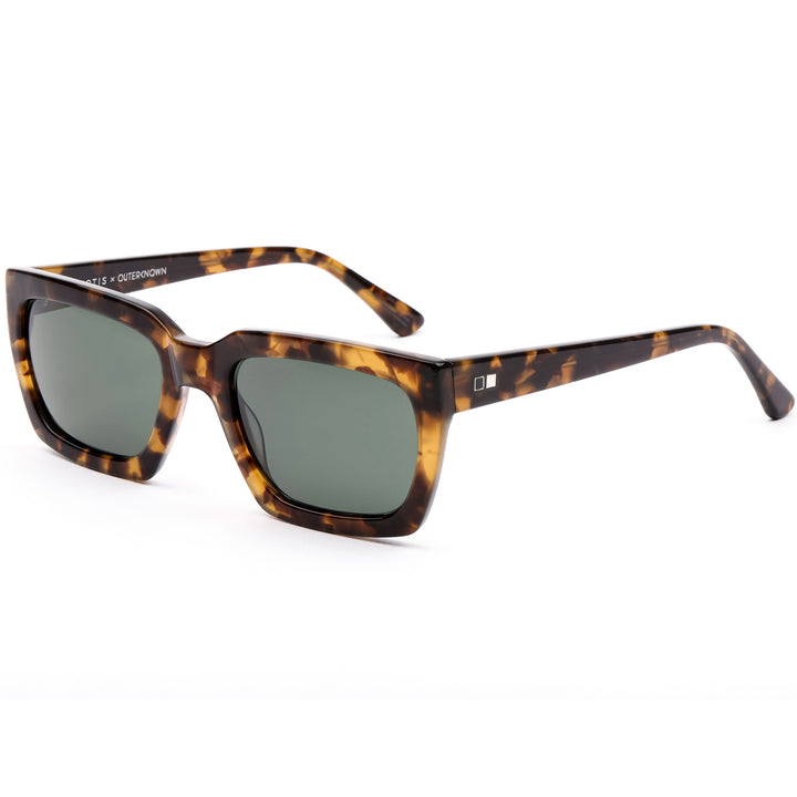 OTIS x OUTERKNOWN Valentine Eco Sunglasses Sahara Havana/Grey Polar