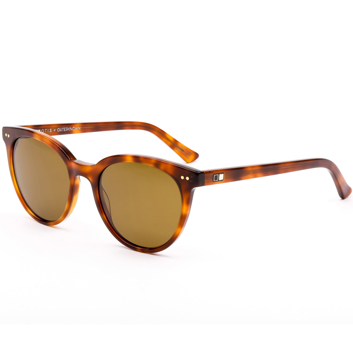 OTIS x OUTERKNOWN Jazmine Eco Sunglasses Clay Tort/Brown Polar