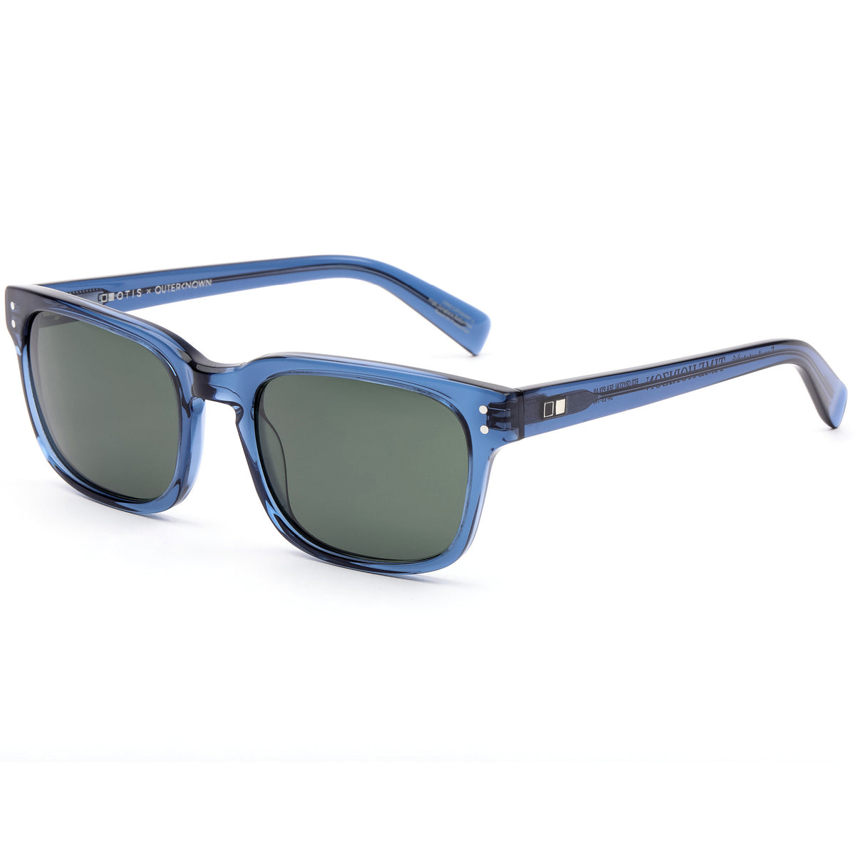 OTIS x OUTERKNOWN Time Horizon Eco Sunglasses Crystal Sea/Grey Polar