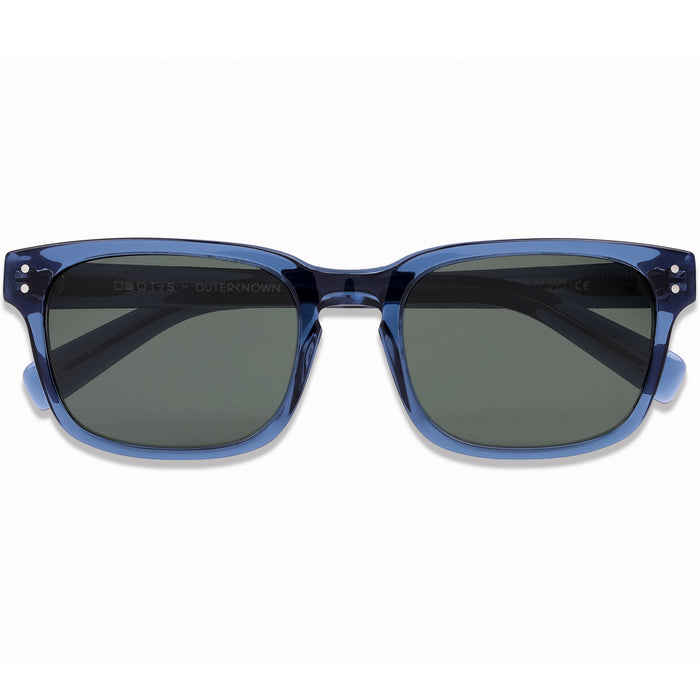 OTIS x OUTERKNOWN Time Horizon Eco Sunglasses Crystal Sea/Grey Polar