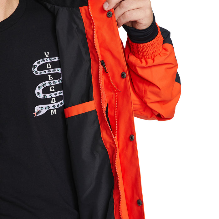 Volcom Longo GORE-TEX Jacket - Men's Orange Shock