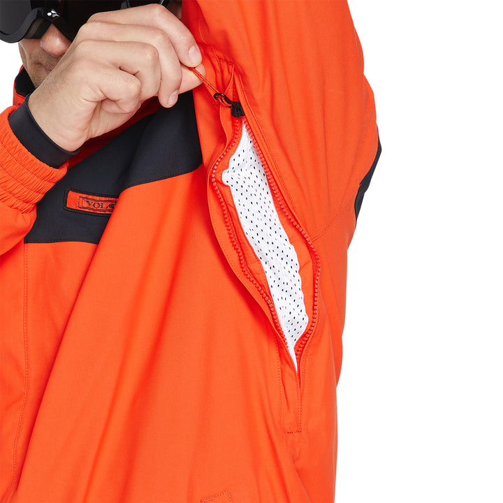 Volcom Longo GORE-TEX Jacket - Men's Orange Shock