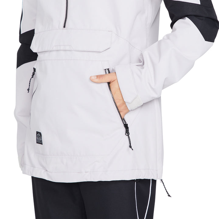 Volcom Mirror Pullover Jacket - Women's Amethyst Smoke