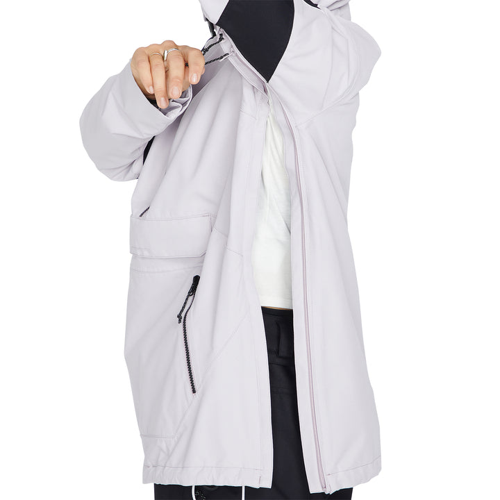 Volcom Mirror Pullover Jacket - Women's Amethyst Smoke