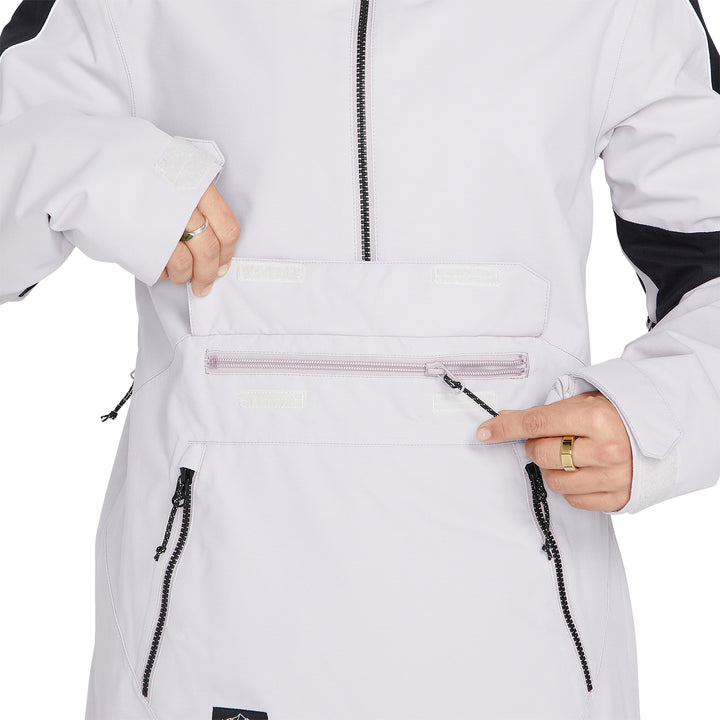 Volcom Mirror Pullover Jacket - Women's Amethyst Smoke