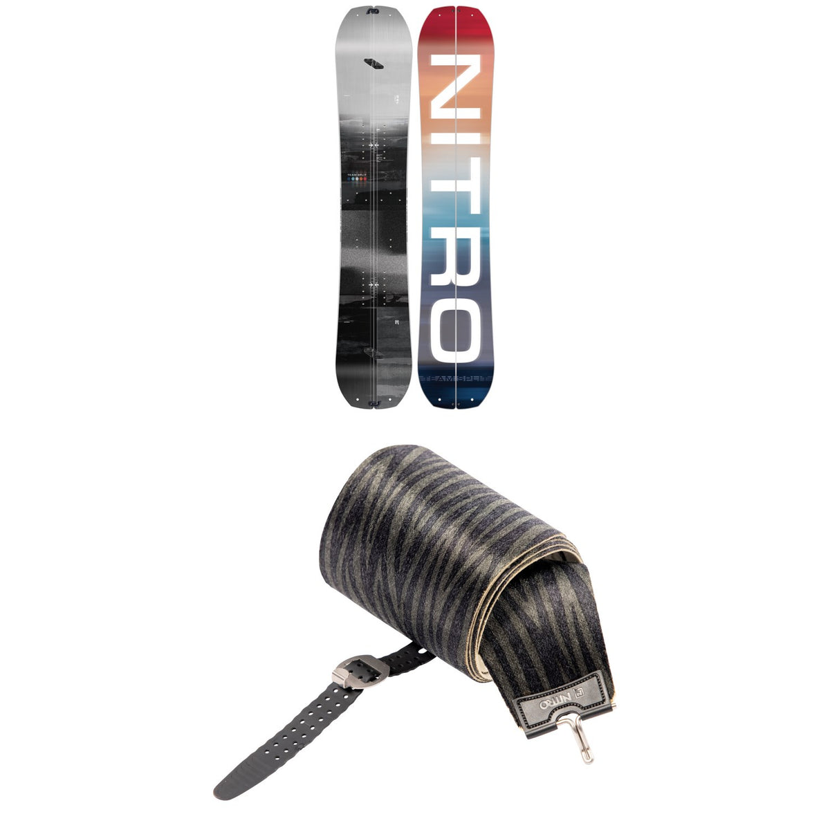 Nitro Team Splitboard 2023 + Team Splitboard Skins