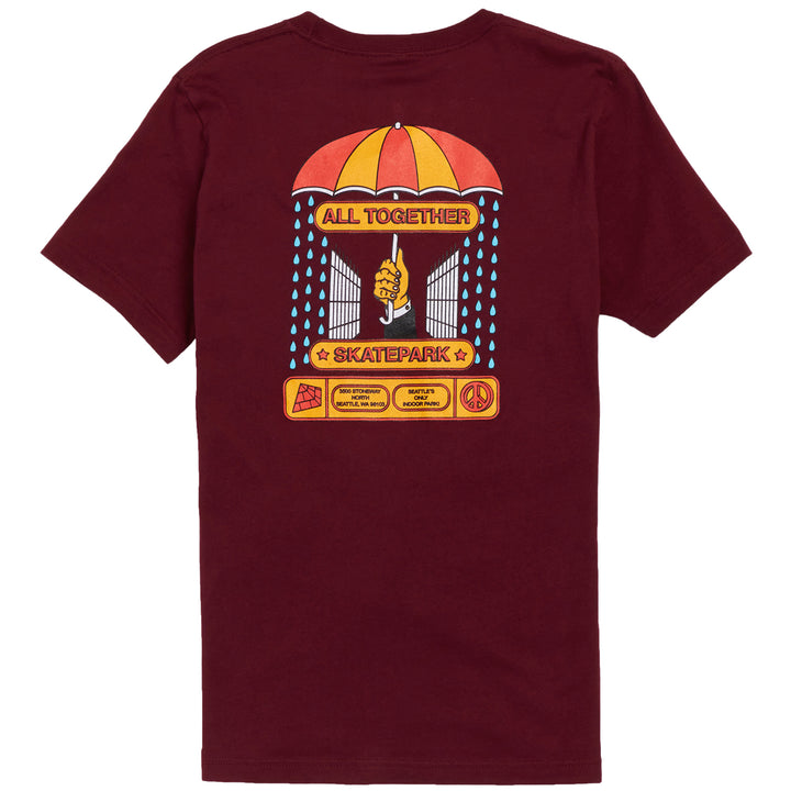 ATS Bumbershoot T-Shirt - Kids' Maroon
