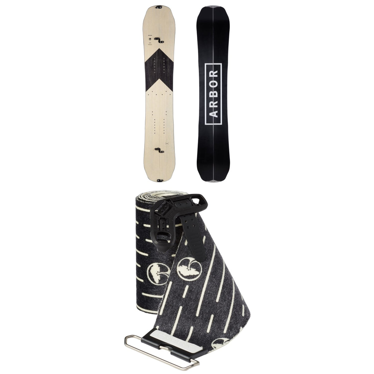 Arbor Coda Rocker Splitboard 2022 + Coda Splitboard Skins
