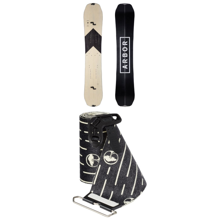 Arbor Coda Rocker Splitboard 2022 + Coda Splitboard Skins