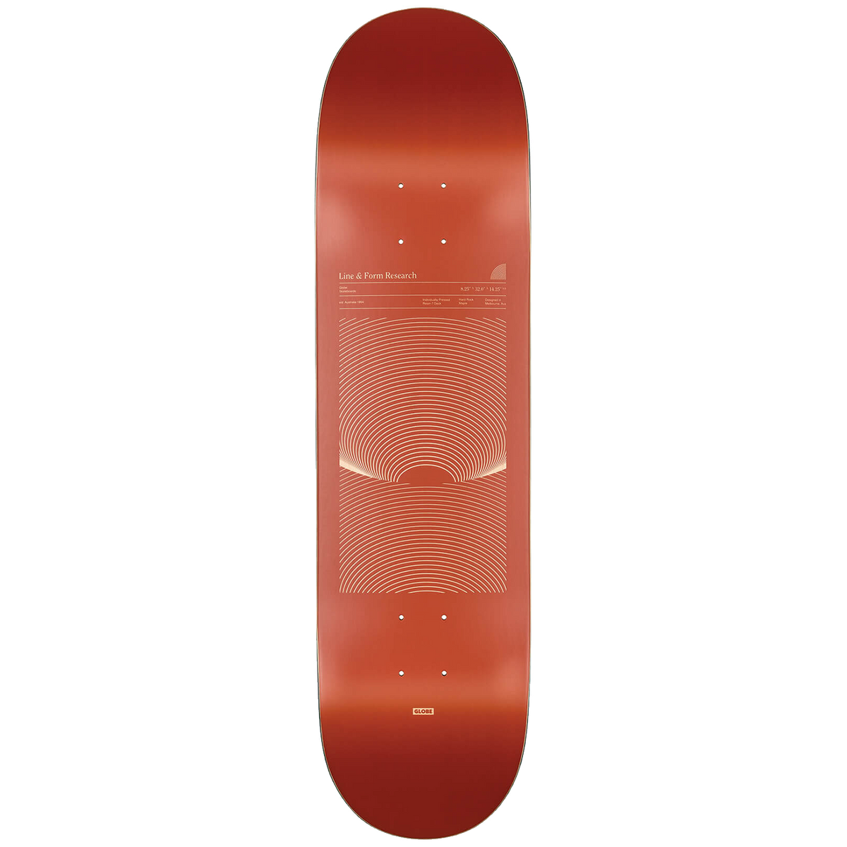 Globe G1 Lineform 8.25 Skateboard Deck