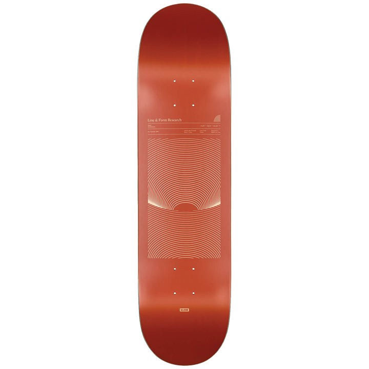 Globe G1 Lineform 8.25 Skateboard Deck