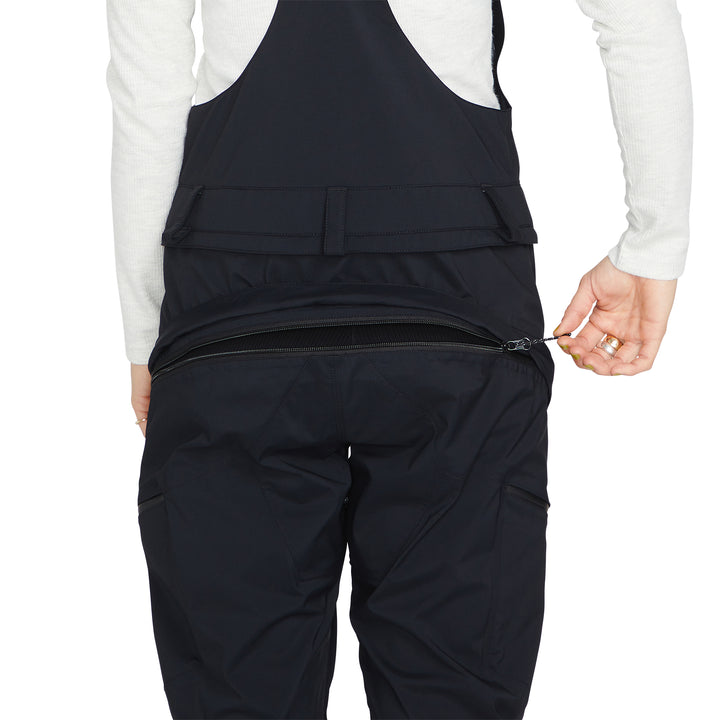 Volcom VS 3L Stretch GORE-TEX Bib Overalls - Women's Black