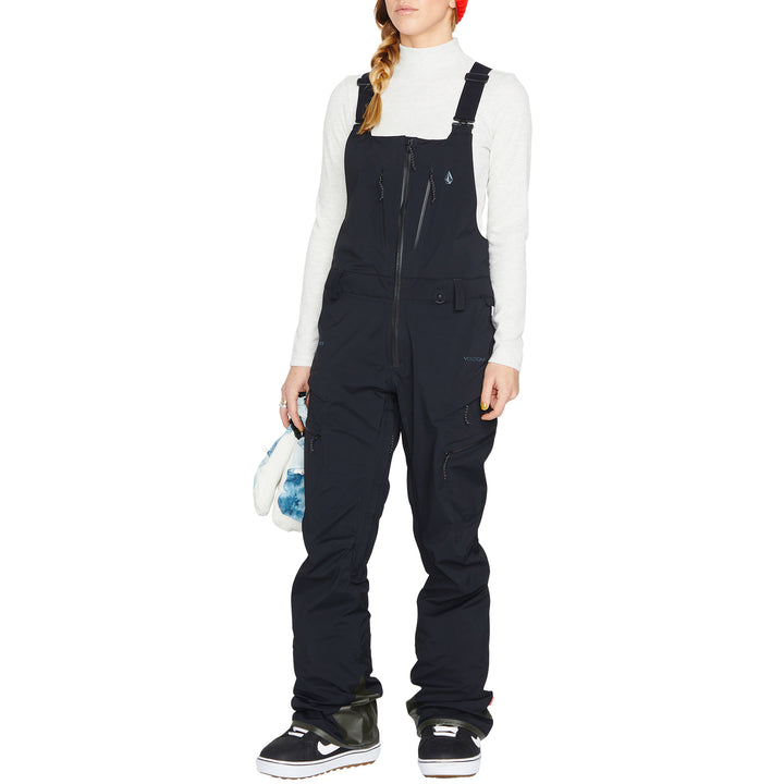 Volcom VS 3L Stretch GORE-TEX Bib Overalls - Women's Black