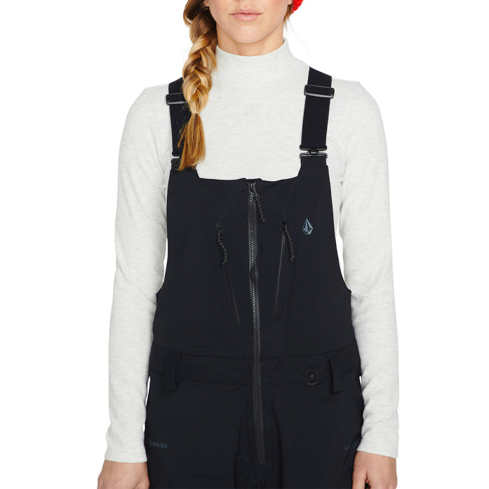 Volcom VS 3L Stretch GORE-TEX Bib Overalls - Women's Black