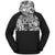 Volcom Hydro Riding Hoodie - Men's Black White
