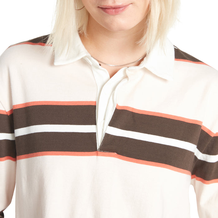 Volcom Coco Ho Long-Sleeve Polo Shirt - Women's Espresso