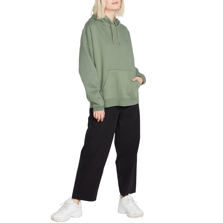 Volcom Stone Heart II Pullover Hoodie - Women's Light Army