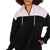 Volcom Trackshun Pullover Hoodie - Women's Black Combo