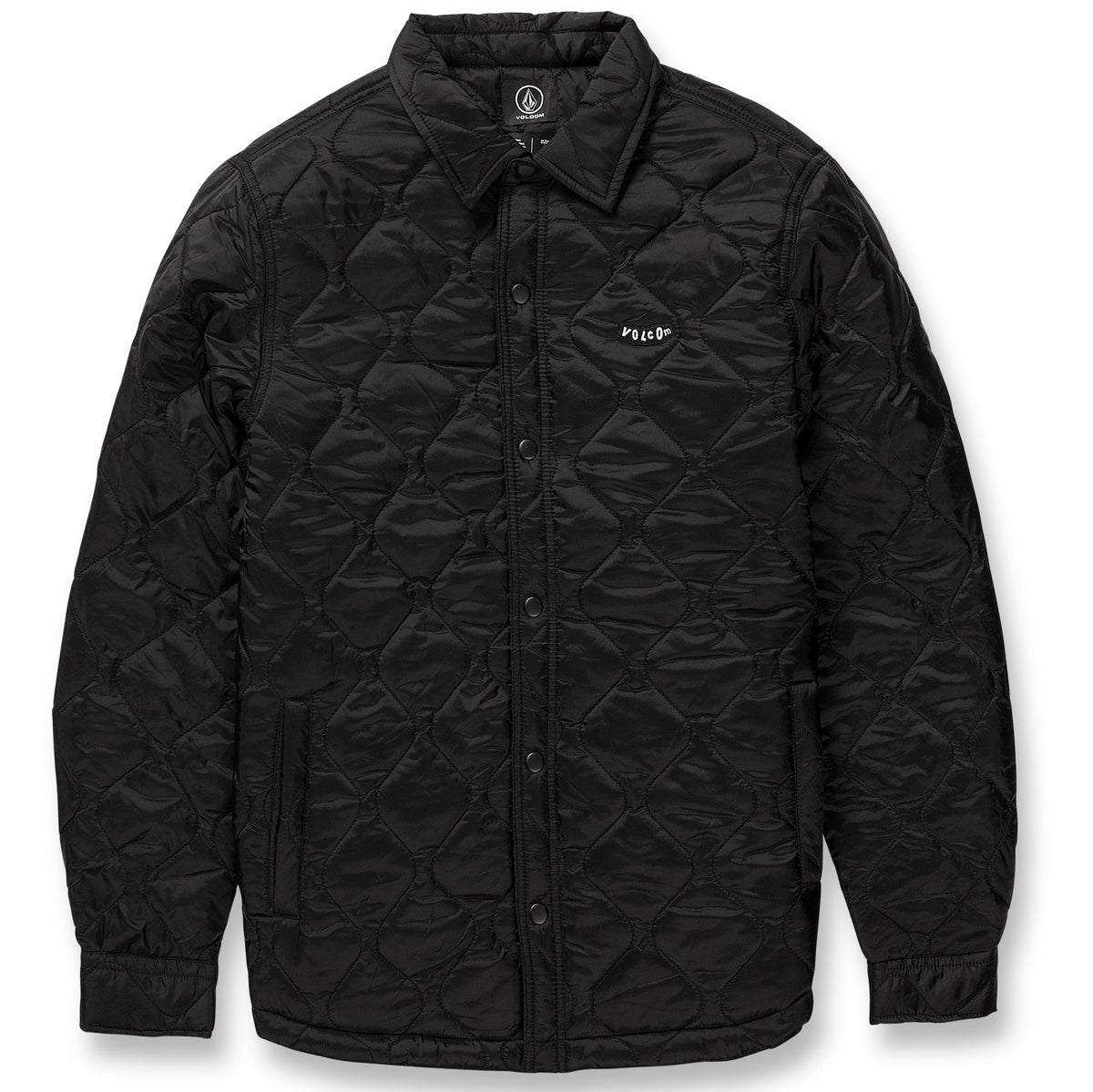 Volcom Bowered Plus Fleece Long-Sleeve Jacket - Men's Black