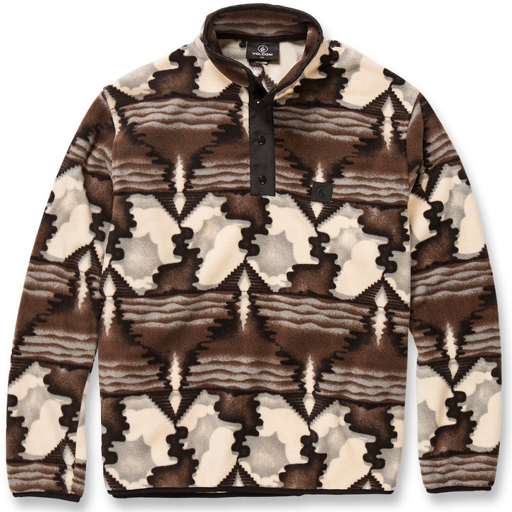 Volcom Error92 Mock Neck Sweatshirt - Men's WhiteCap Grey