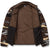Volcom Muzzer Fuzzar Zip Up Sweatshirt - Men's Bark Brown