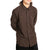 Volcom Caden Solid Long-Sleeve Shirt - Men's Dark Brown