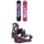 CAPiTA Jess Kimura Mini Snowboard + Union Cadet Snowboard Bindings - Kids' 2023