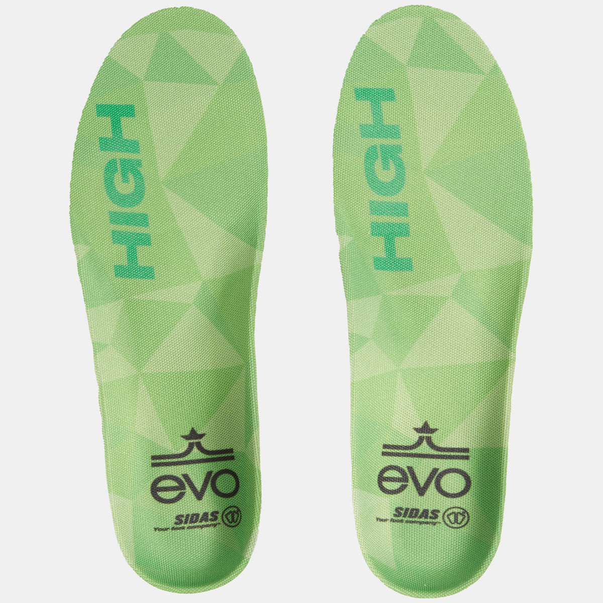 Sidas x evo Winter 3 Feet High Footbeds Black