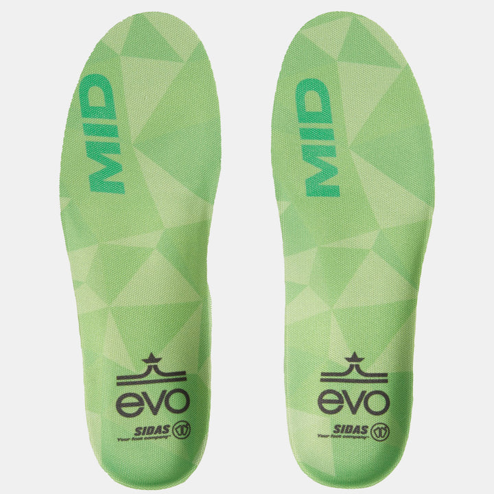 Sidas x evo Winter 3 Feet Mid Footbeds Black