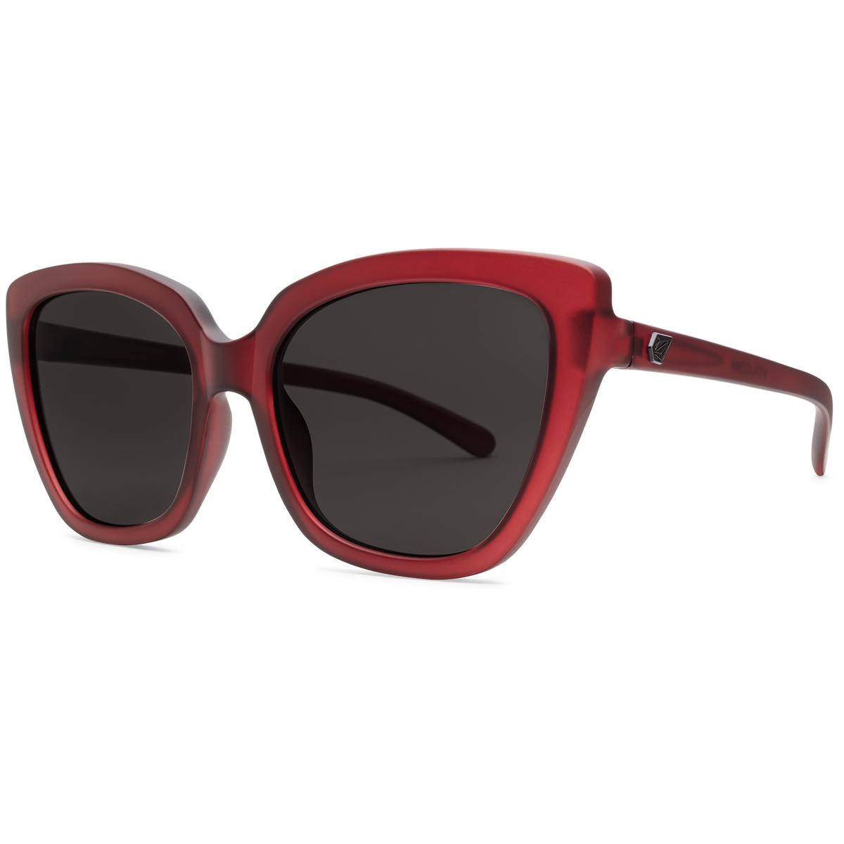 Volcom Milli Sunglasses Matte Translucent Pomagranite/Gray