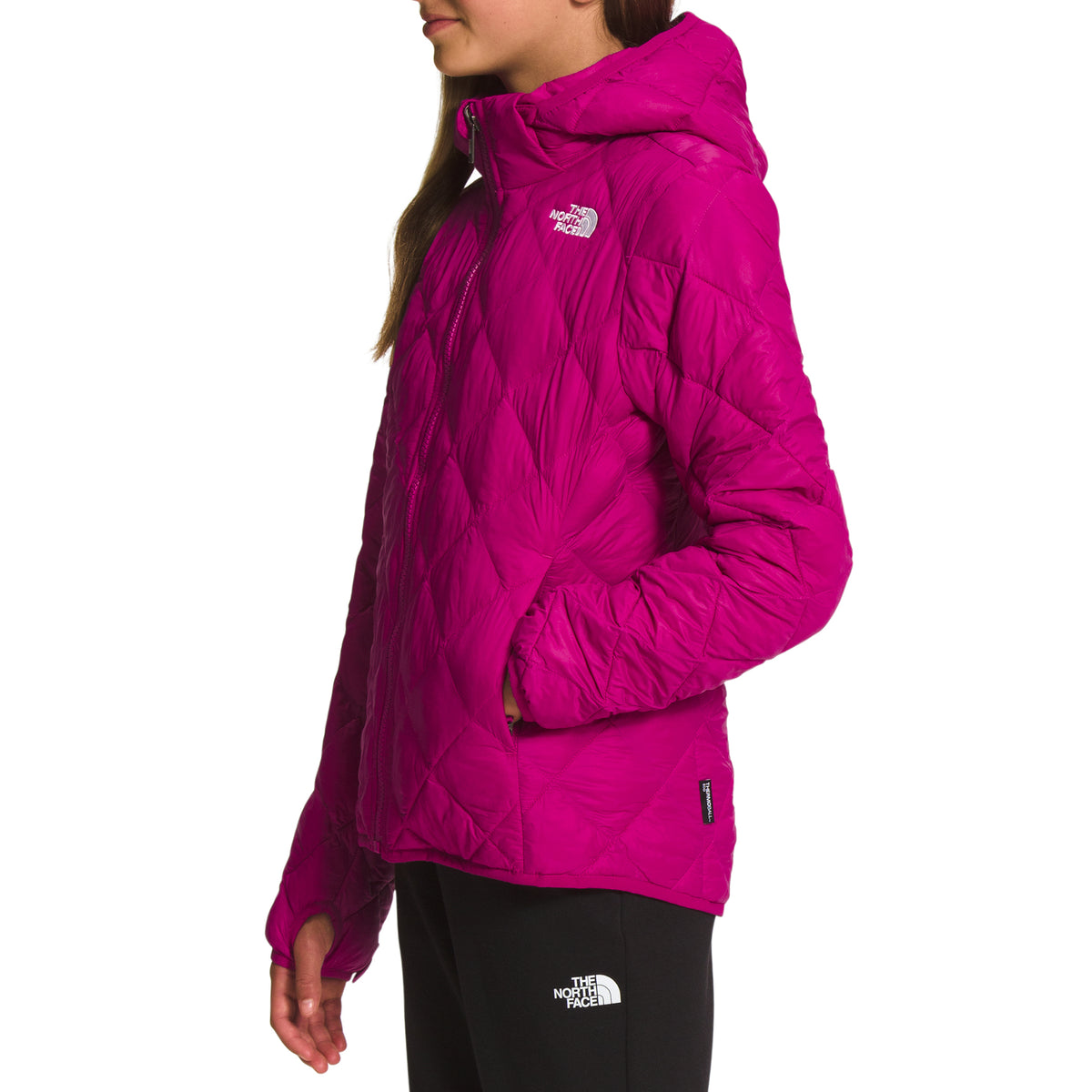 The North Face ThermoBall™ Hooded Jacket - Girls' Fuschia Pink