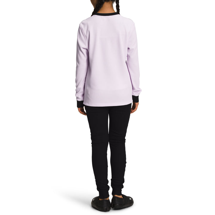 The North Face Teen Waffle Base Layer Set - Kids' Lavender Fog