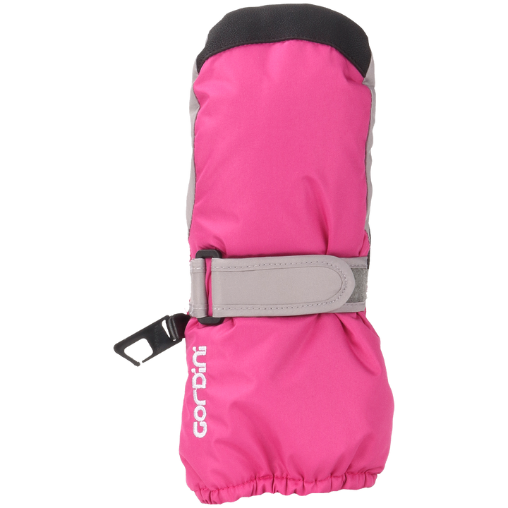 Gordini Sprout Mittens - Toddlers' Deep Pink Clay Grey