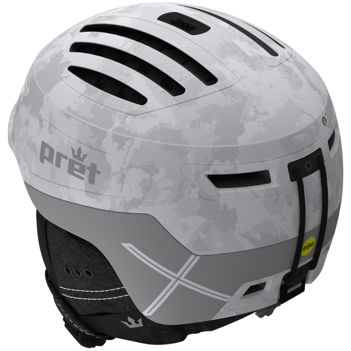 Pret Cirque X MIPS Helmet Snow Storm