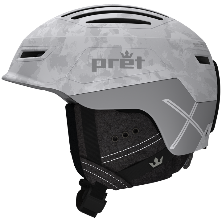 Pret Cirque X MIPS Helmet Snow Storm