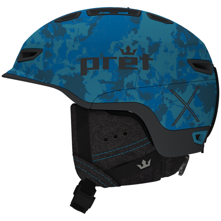 Pret Fury X MIPS Helmet Blue Storm