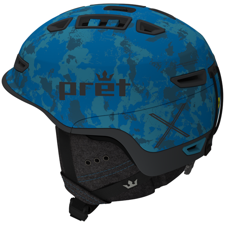 Pret Fury X MIPS Helmet Blue Storm