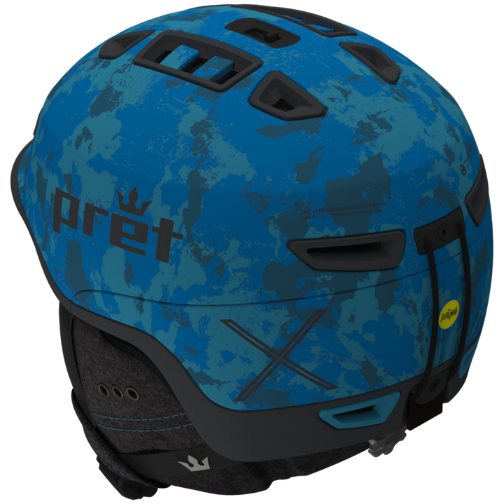 Pret Fury X MIPS Helmet Blue Storm