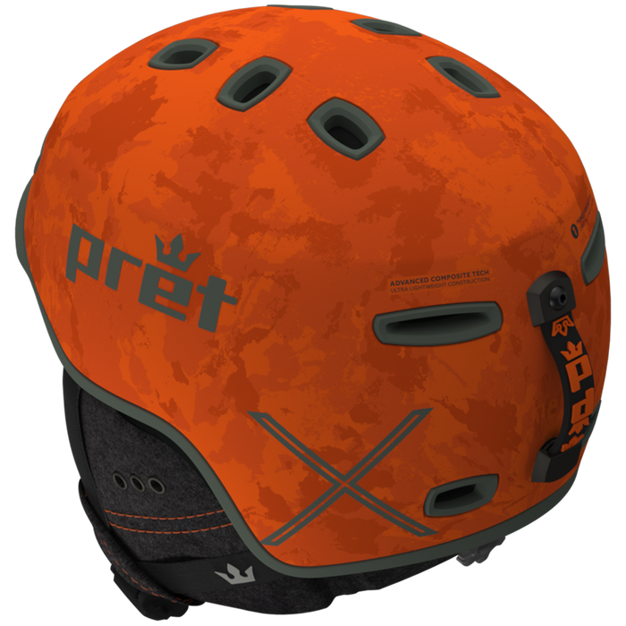 Pret Cynic X2 MIPS Helmet Orange Storm