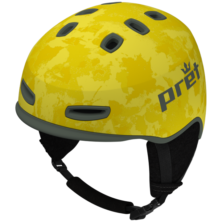 Pret Cynic AT2 Helmet Yellow Storm