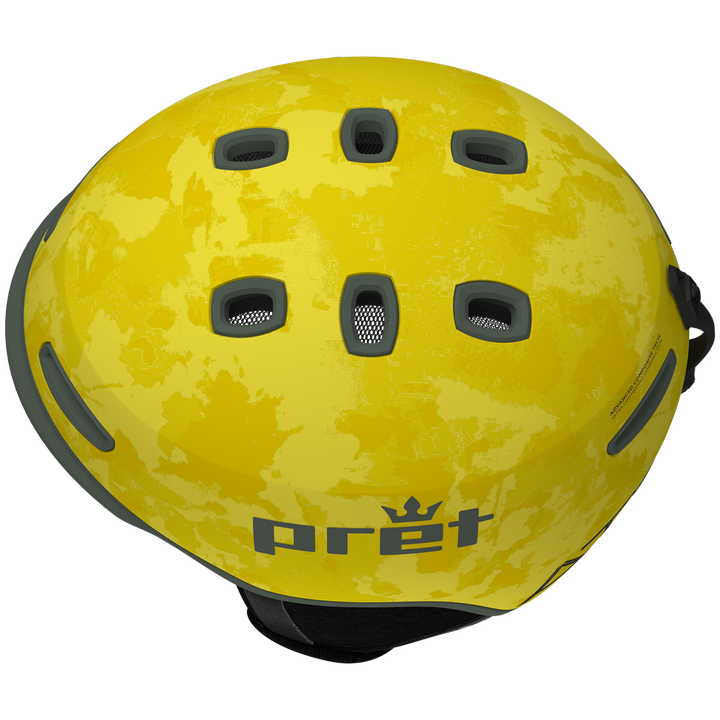 Pret Cynic AT2 Helmet Yellow Storm