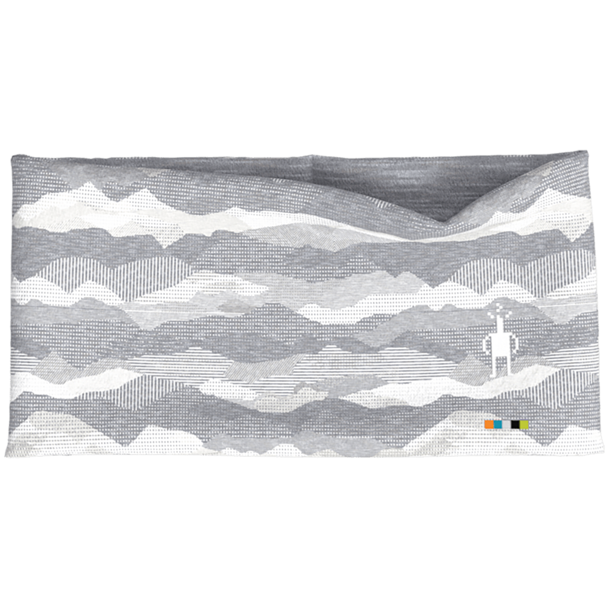 Smartwool Thermal Merino Pattern Reversible Headband Light Gray/Mountain Scape