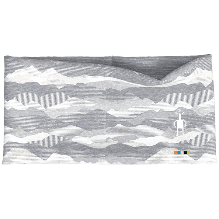 Smartwool Thermal Merino Pattern Reversible Headband Light Gray/Mountain Scape