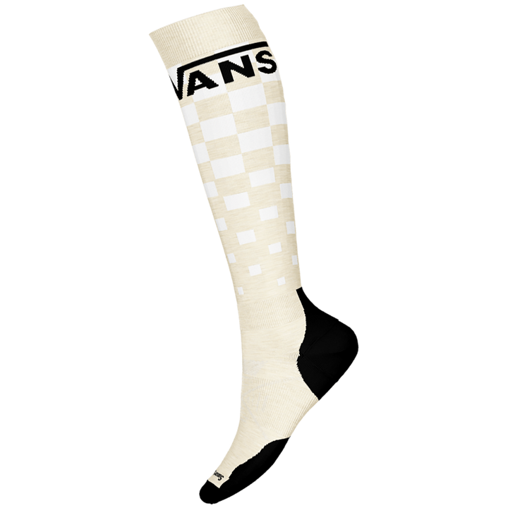 Smartwool Vans Checker Targeted Cushion OTC Socks Natural