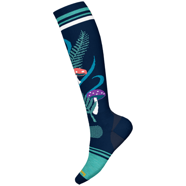 Smartwool Snowboard Full Cushion Fungi Fabulous OTC Socks - Women's Deep Navy