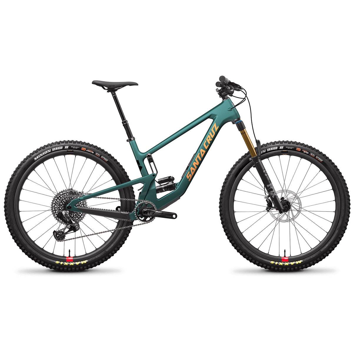 Santa Cruz Bicycles Hightower CC X01 AXS Reserve Complete Mountain Bike 2023 Matte Evergreen