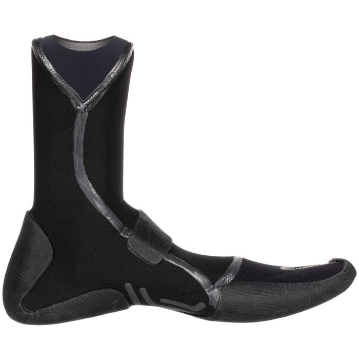 Quiksilver 3mm Marathon Sessions Split Toe Wetsuit Boots Black