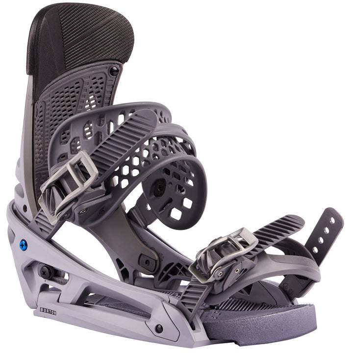 Burton Malavita EST Snowboard Bindings 2023 Gray Fade