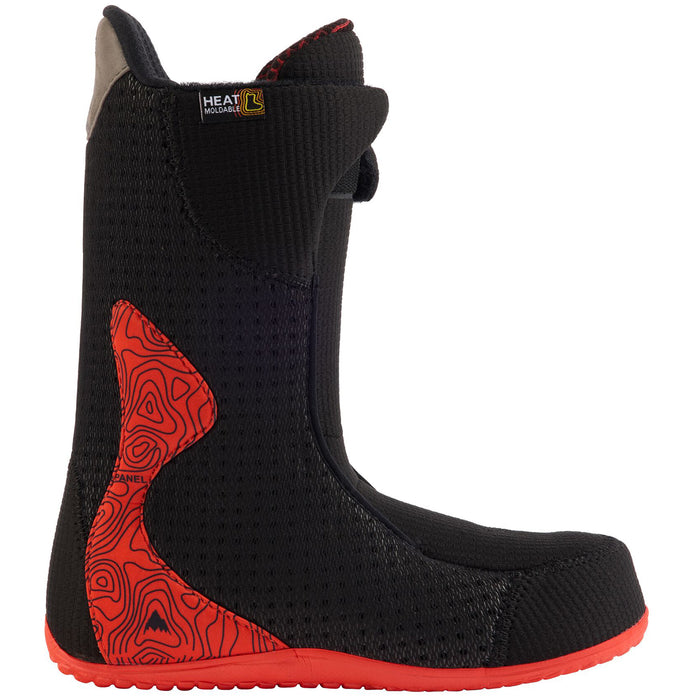 Burton Ion Leather Snowboard Boots 2023 Gray