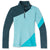 Smartwool Classic Thermal Merino Base Layer Colorblock 1/4 Zip Top - Women's Twilight Blue Heather